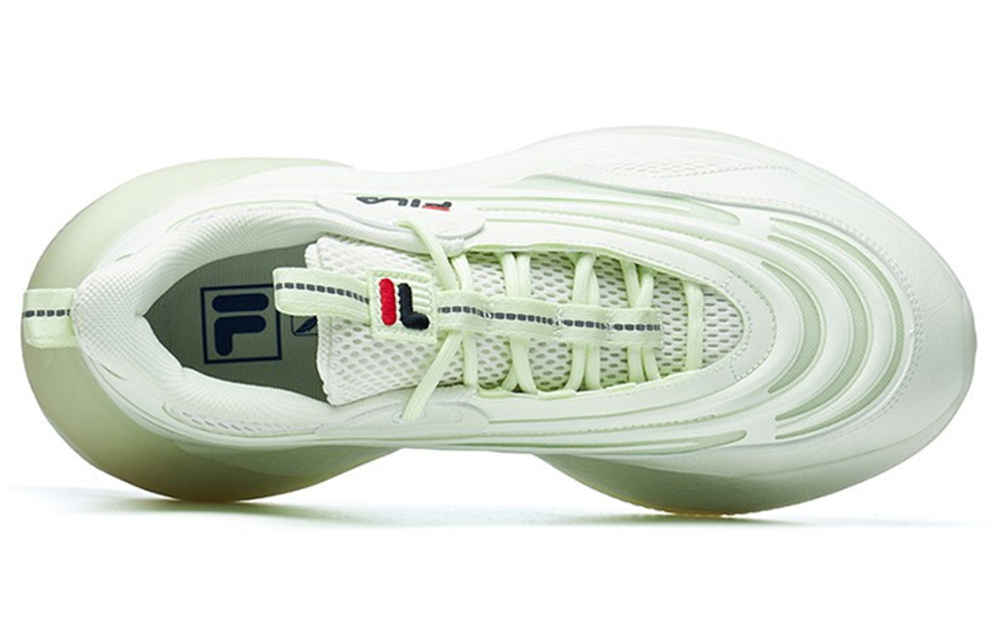 FILA FUSION Fila Ray 2 Low Top Clunky Shoes Yellow/Green