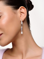 Серьги "Charm stick" Silver