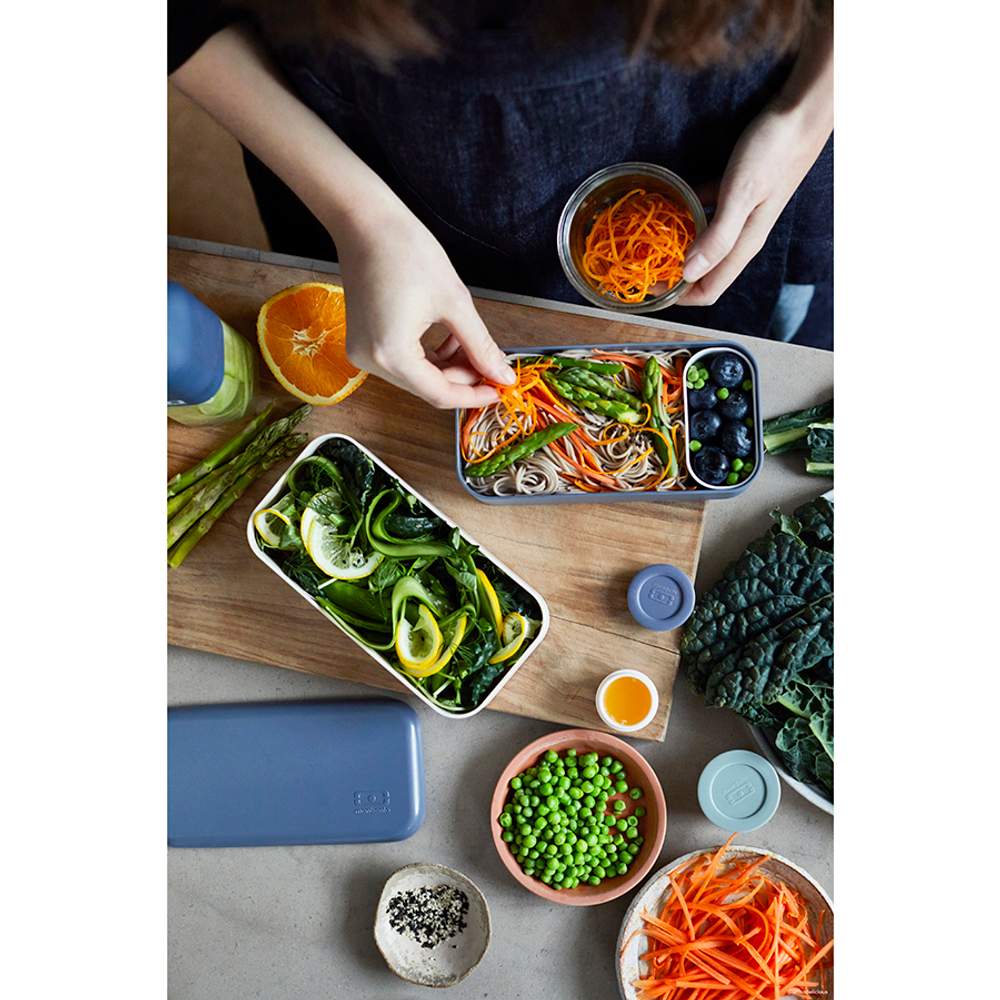 Набор из 2-х соусниц с крышками mb temple, 20 мл, green natural/blue natural