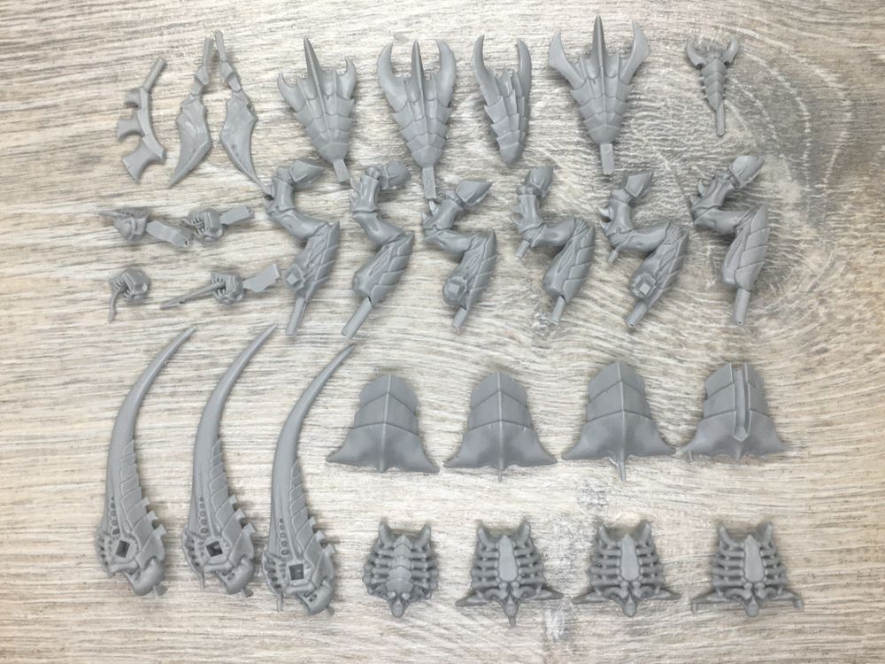 Тушки. Tyranid Warriors.Tyranid Prime