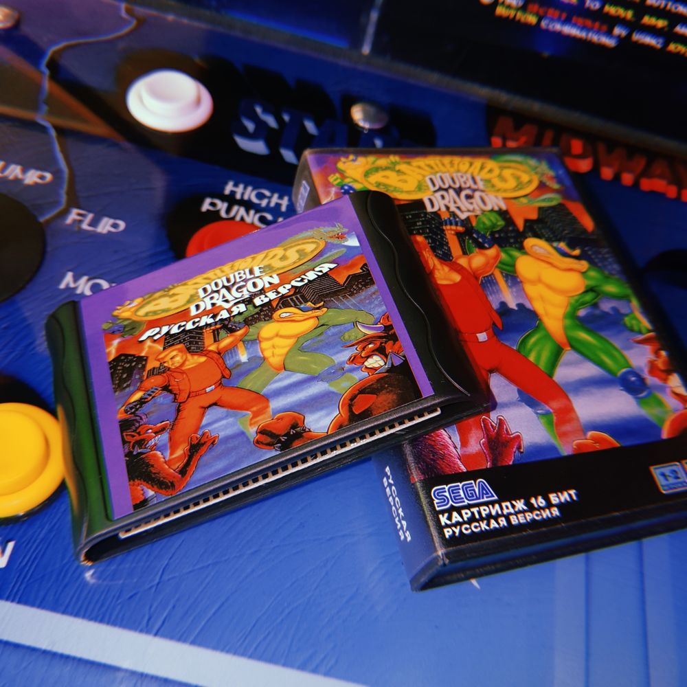 Картридж Battletoads and Double Dragon (SEGA, русская версия)