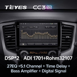 Teyes CC3 2K 9"для Mitsubishi Pajero Sport, L200 2018-2020 (прав)