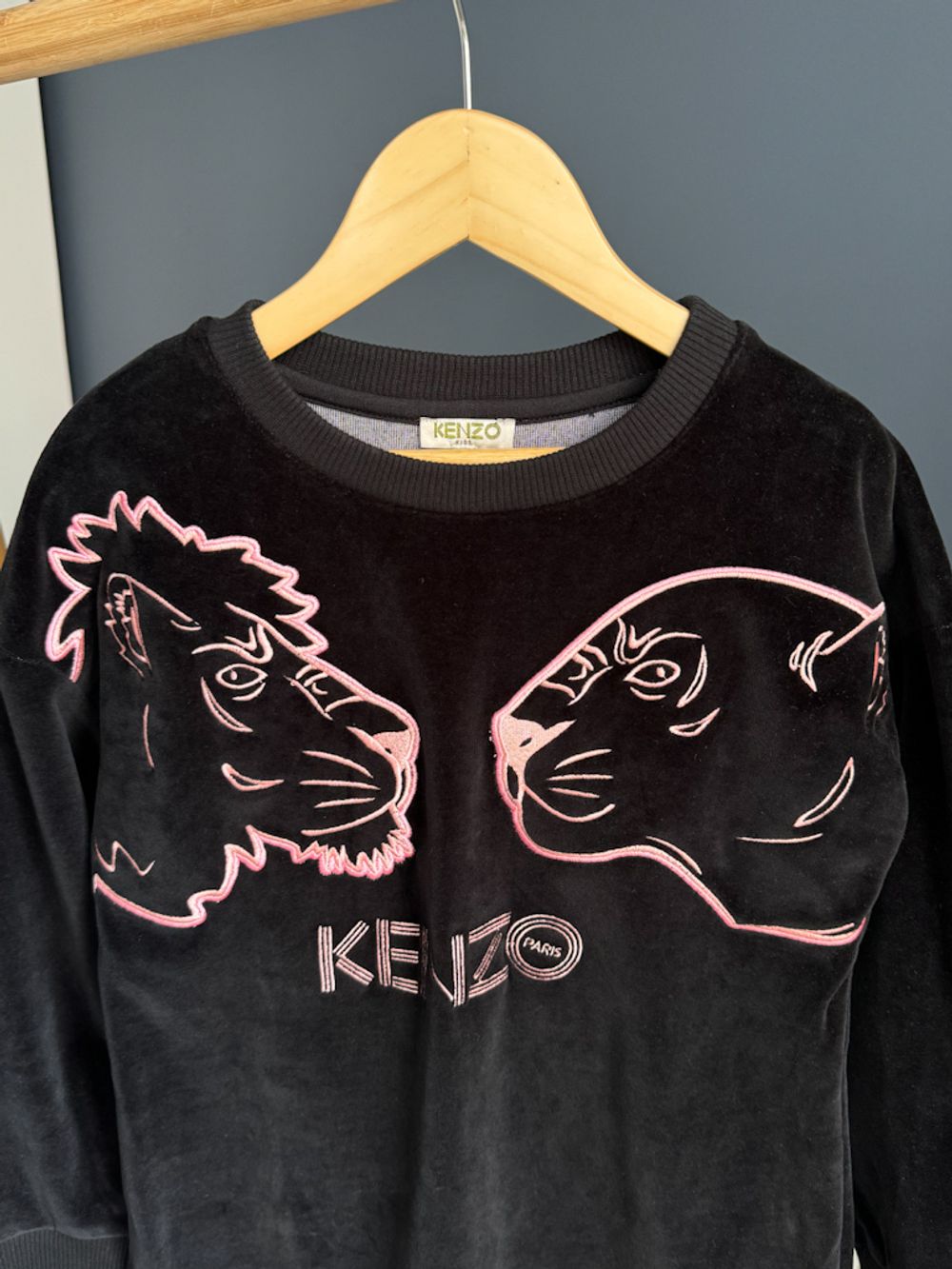 Бархатное платье Kenzo, 128
