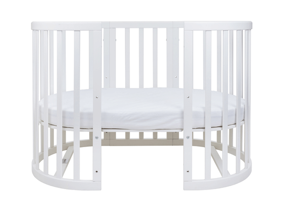 Кроватка-трансформер Ellipsebed Белая