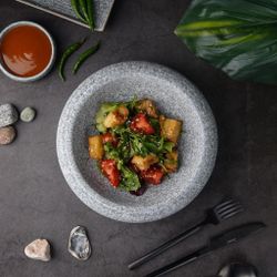 Салатник 650 мл d 22 см h6,5 см Stone Untouched Taiga P.L. Proff Cuisine [1]