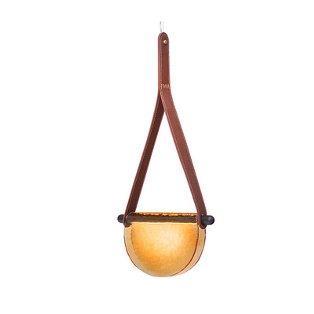 Pendant design lamp Dali By Tonin Casa (Orange)