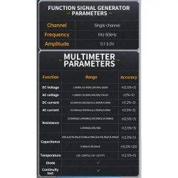 Осциллограф FNIRSI 2C53T, 2 щупа 10х в комплекте