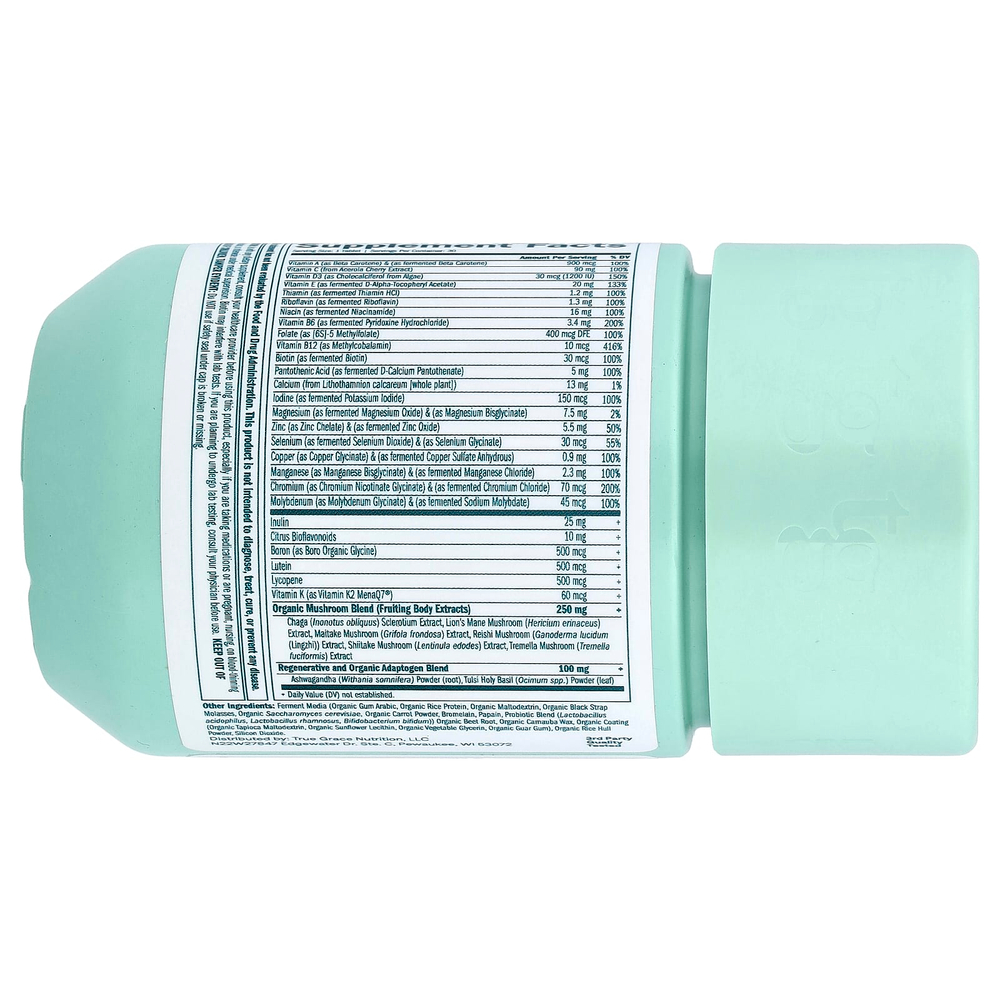 True Grace, One Daily Multivitamin, мультивитамины для женщин старше 40 лет, 30 веганских таблеток