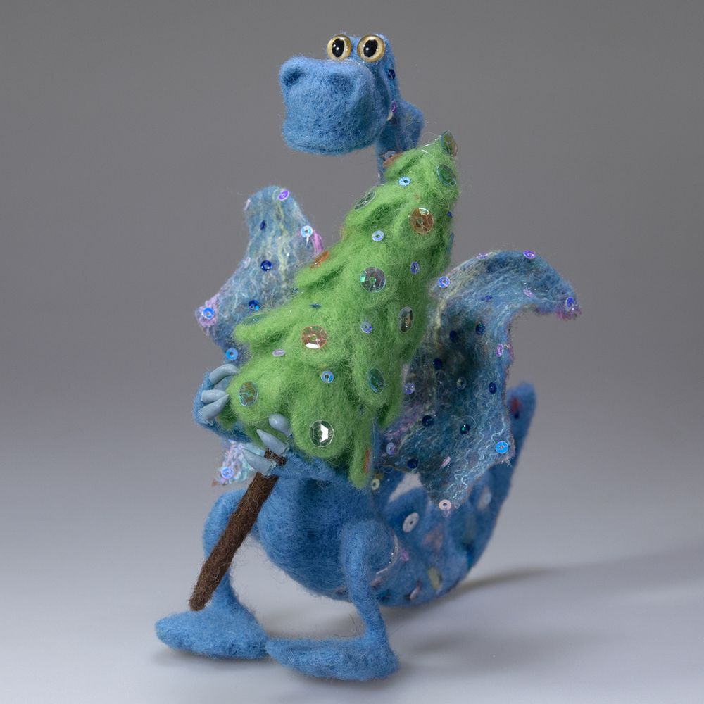 Интерьерная кукла Дракон Удачи