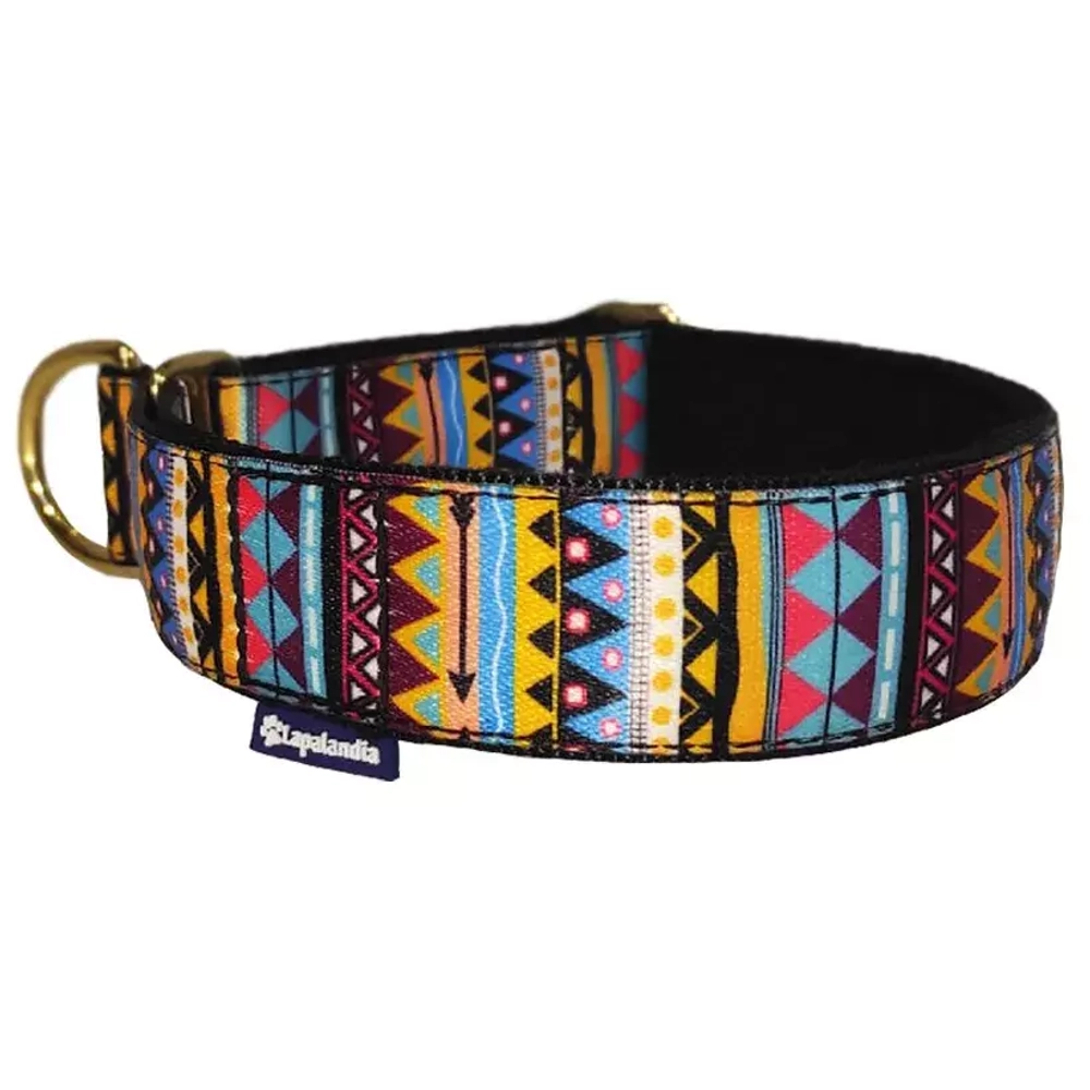 Широкий ошейник полуудавка для собак Инди  Lapalandia 40 мм