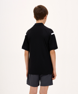 Поло CAMP 2 Poly Polo, черный, детский
