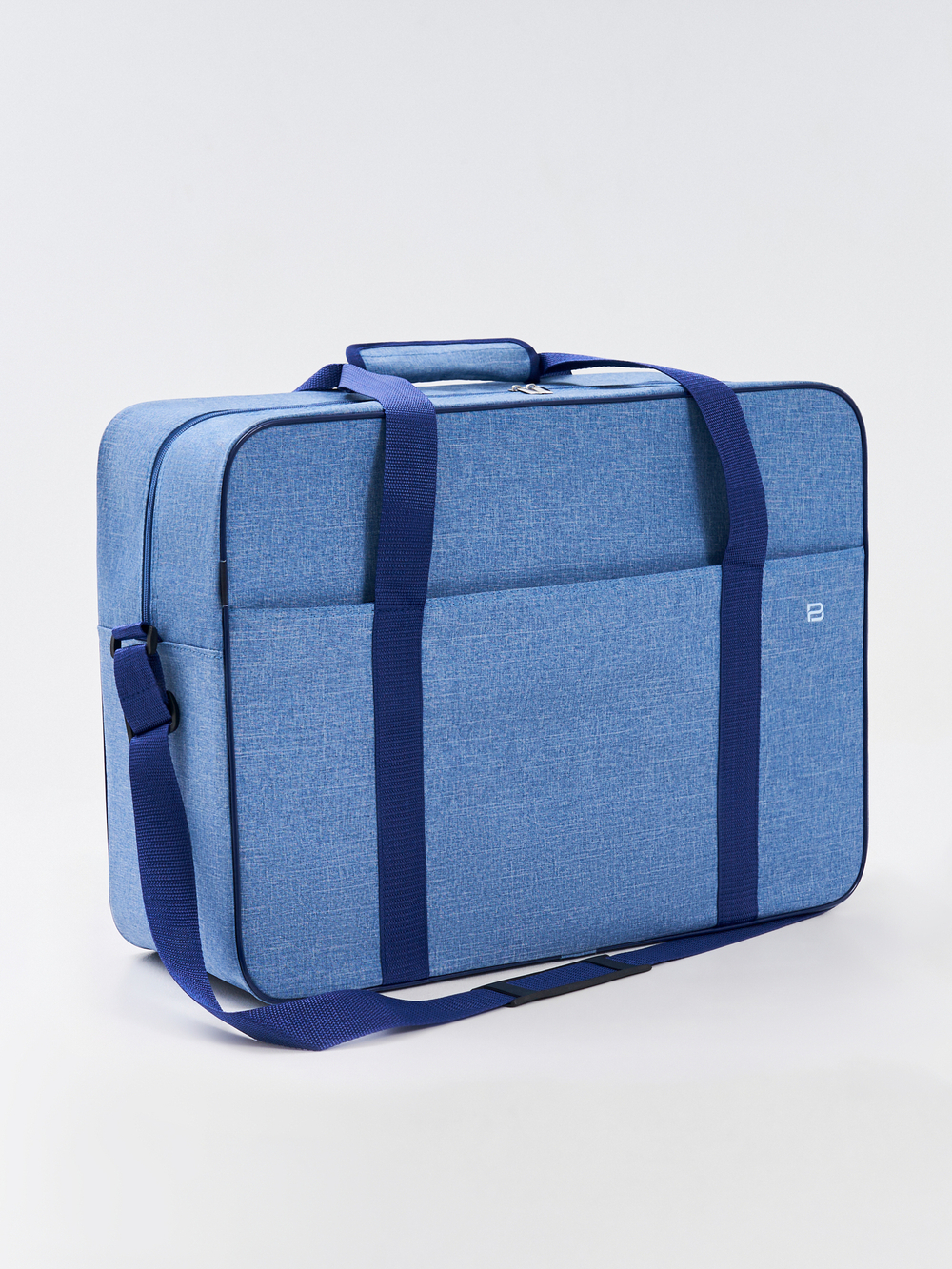 Сумка дорожная для ручной клади Стандарт плюс 55х40х20 Blue