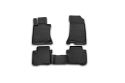 Коврики Standard, в салон HONDA Crosstour, 01/2013- , 4wd, 4 шт. (полиуретан, чёрные) Element.CARHND00003