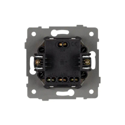 Механизм выключателя трехклавишный непроходной SWT-MK03-PL-GD-V (250V, 10A) (Arlight, -) 049899