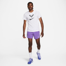 Мужские теннисные шорты Nike Dri-Fit Advantage Rafa 7in Shorts Men - Violet