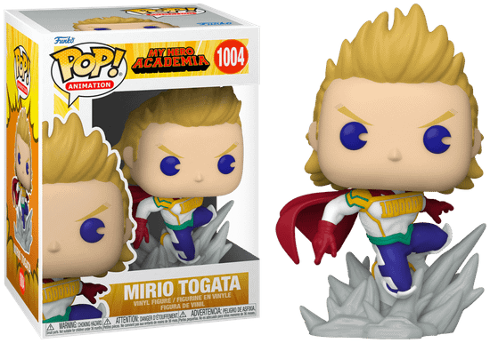 Фигурка Funko POP! Animation My Hero Academia Mirio Togato in Hero Costume (1004) 51902 / Фигурка по мотивам аниме "Моя геройская академия", Мирио Тогата