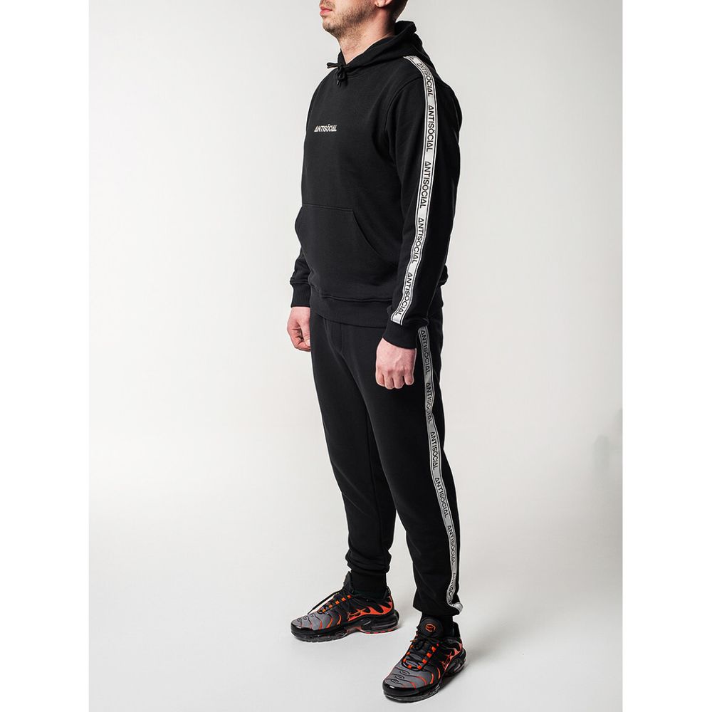 Спортивные штаны Antisocial Stripes Черные