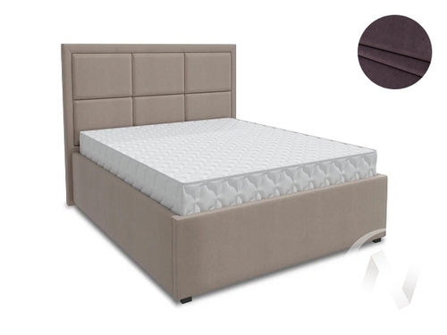 Кровать Квадро 1 1;2 (Ultra Plum; 1 категория)