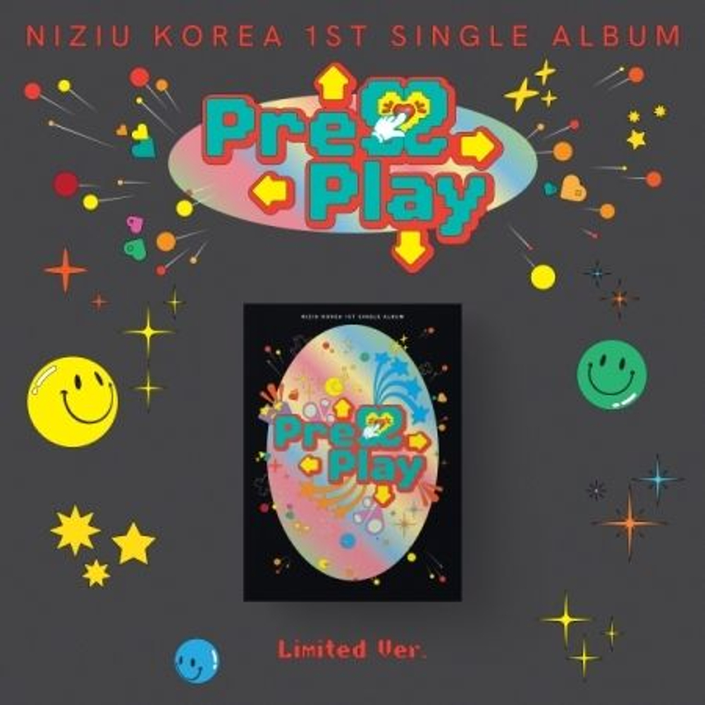 Альбом NIZIU - PRESS PLAY 1st Single Album LIMITED Edition