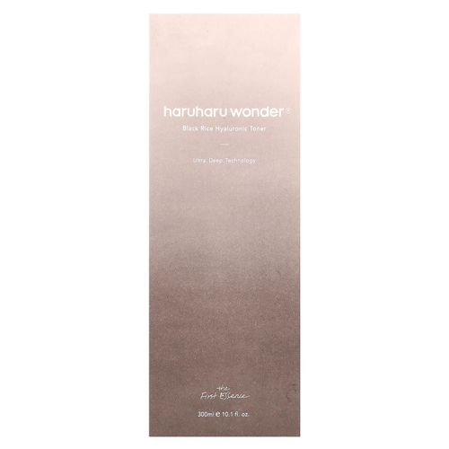 Haruharu, Wonder, гиалуроновый тоник с черным рисом, 300 мл (10,1 жидк. унции)