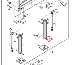 Палец 801/05080 YG TECHNOLOGY (Турция)