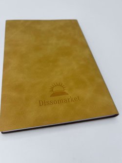 Блокнот А5 100л. в клетку Желтый (К44-539КА5)