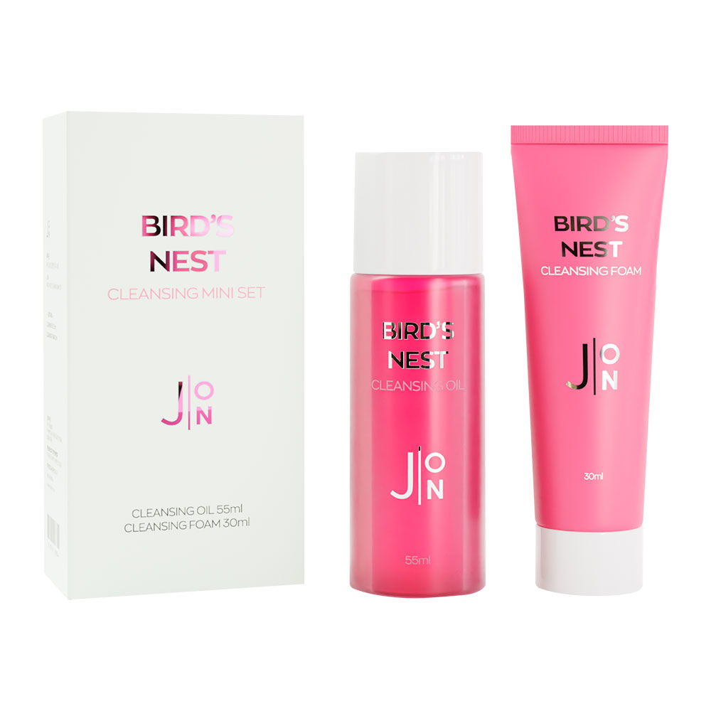 J:ON BIRD'S NEST CLEANSING MINI SET Набор миниатюр для очищения кожи лица ЛАСТОЧКИНО ГНЕЗДО, 30 мл