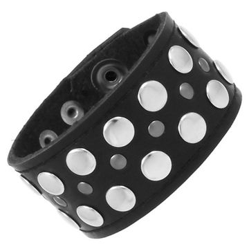 Браслет Клепка 2+1ряд (060)