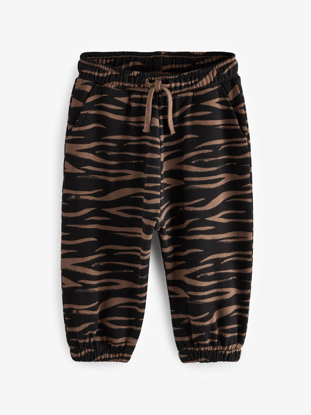 Джоггеры для мальчика Next E99-956, Черный, Коричневый