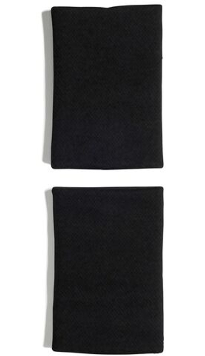 Напульсник теннисный Adidas Wristbands L (OSFM) - black/black/white