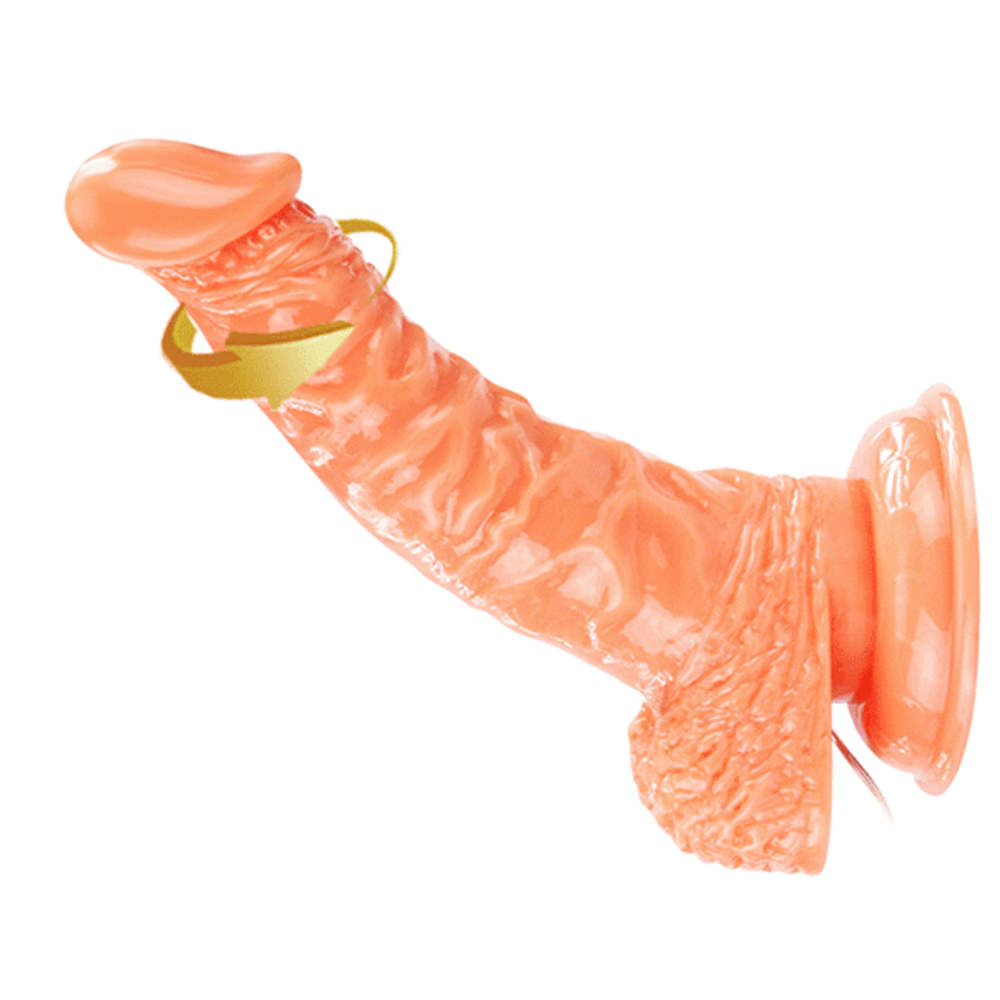 Ротатор-реалистик 19см на присоске Baile Super Rota Dong BW-008082X