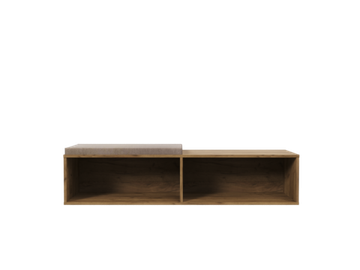 Сингапур ПМ- 420.01 Банкетка Дуб крафт табачный, Мокко