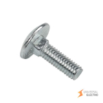 Винт с гладкой головкой и квадратным подголовником М6х20 DIN 603 EKF