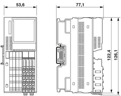 1052431 - AXL P EX IS AI8 HART 1F - Аналоговый модуль