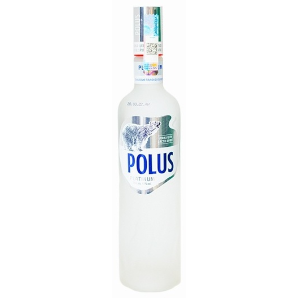 Водка Полюс Platinum 0,5 л