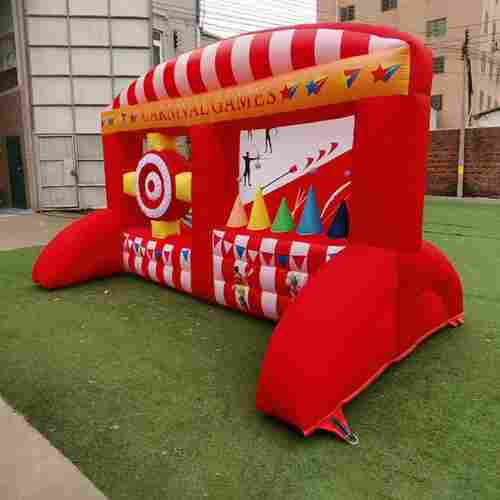 Надувной дартс «Карнавал игр» на подкачке, диаметр 0,5 м, размер 4×2,6×2 м