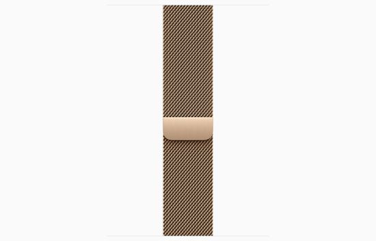 Умные часы Apple Watch Series 11, 42 mm, Gold Titanium, Gold Milanese Loop