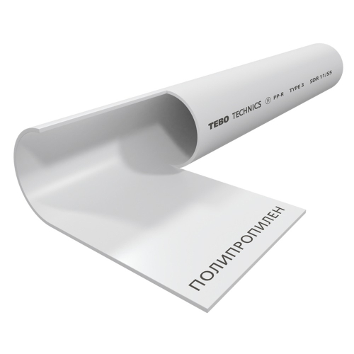 Труба TEBO SDR11 110x10,0 бел. PP-R метр (4)