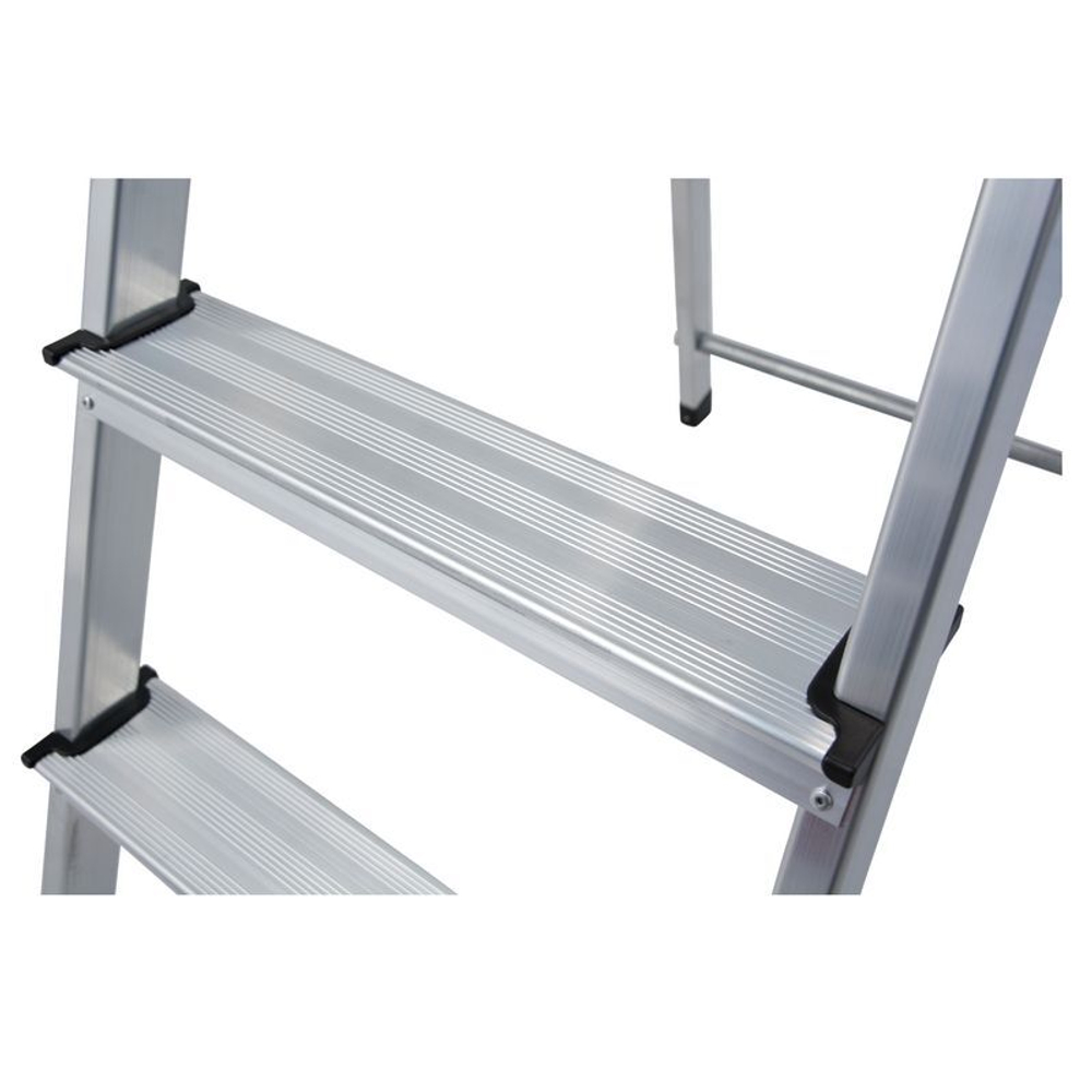 Стремянка 5 ступеней алюминиевая с большой полкой Safety