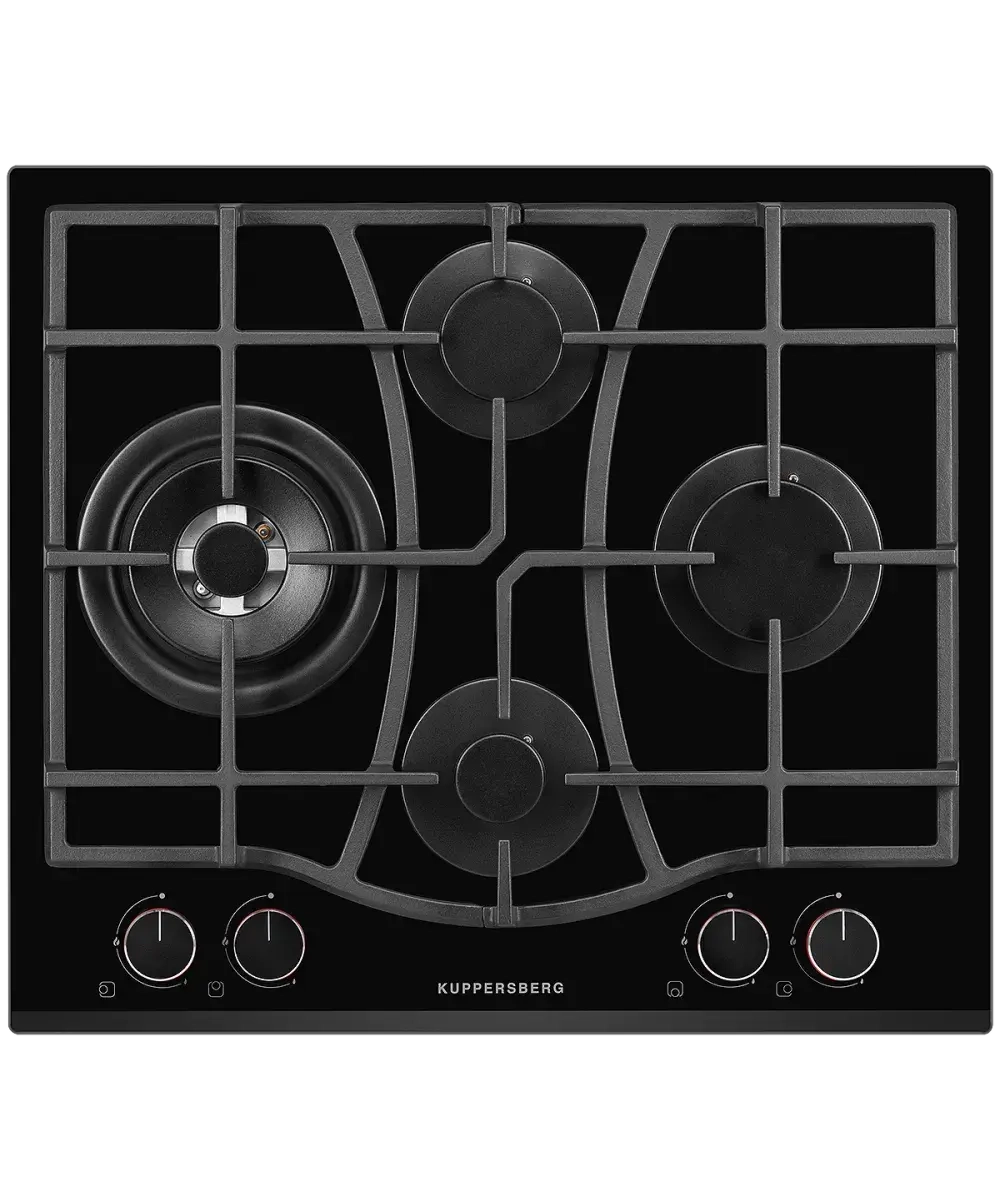 Газовая варочная панель Kuppersberg FG 67 B фото 
