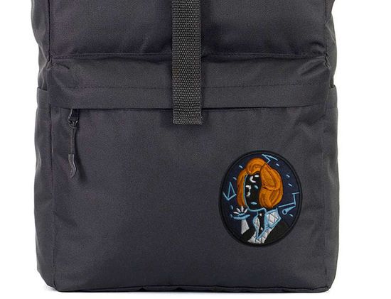 Нашивка термоаппликация на одежду и на рюкзак. Girl, Девочка