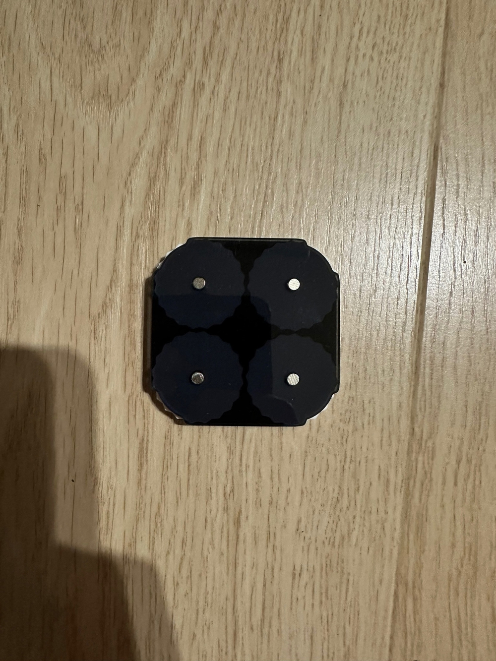 Square Counters, two tracks. Black