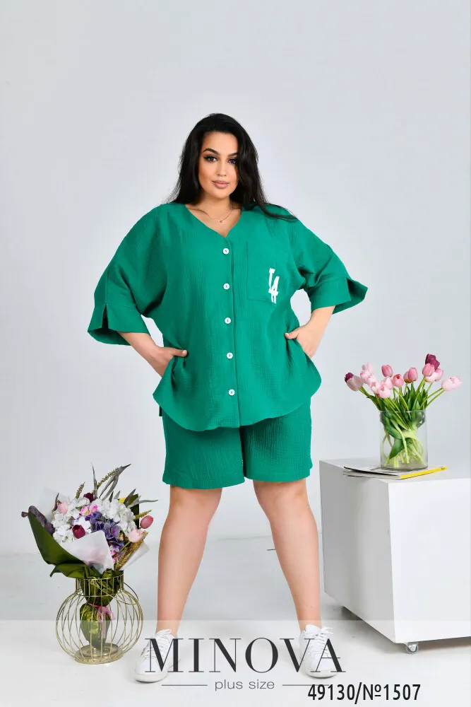 Костюм 1507-зеленый Minova
