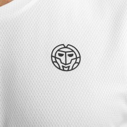 Мужское теннисное поло BIDI BADU Ted Tech T-Shirt Men - White, Black