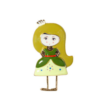 Брошь Shadore Принцесса XZ2298.19 G/G