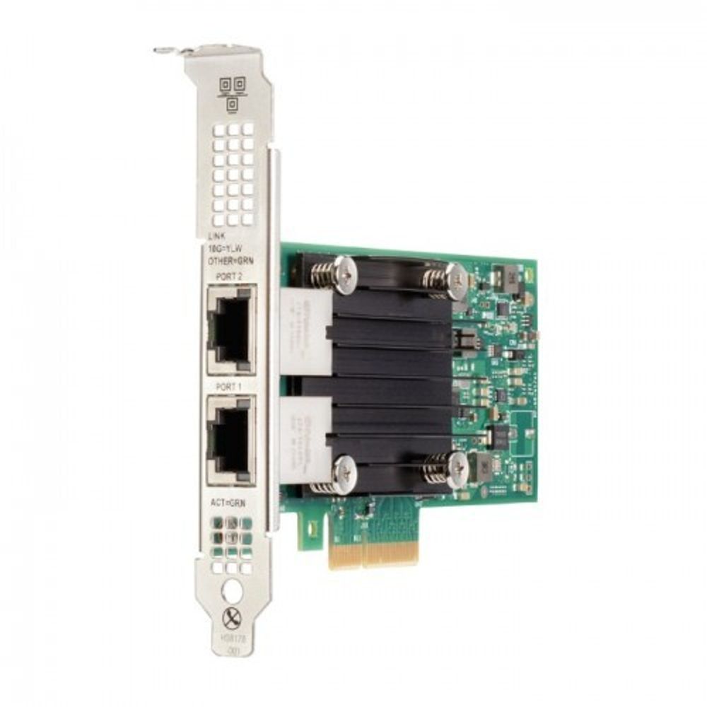 Сетевой адаптер HPE 562T, 2x10Gb, PCIe(3.0) (для Gen10) (817738-B21)