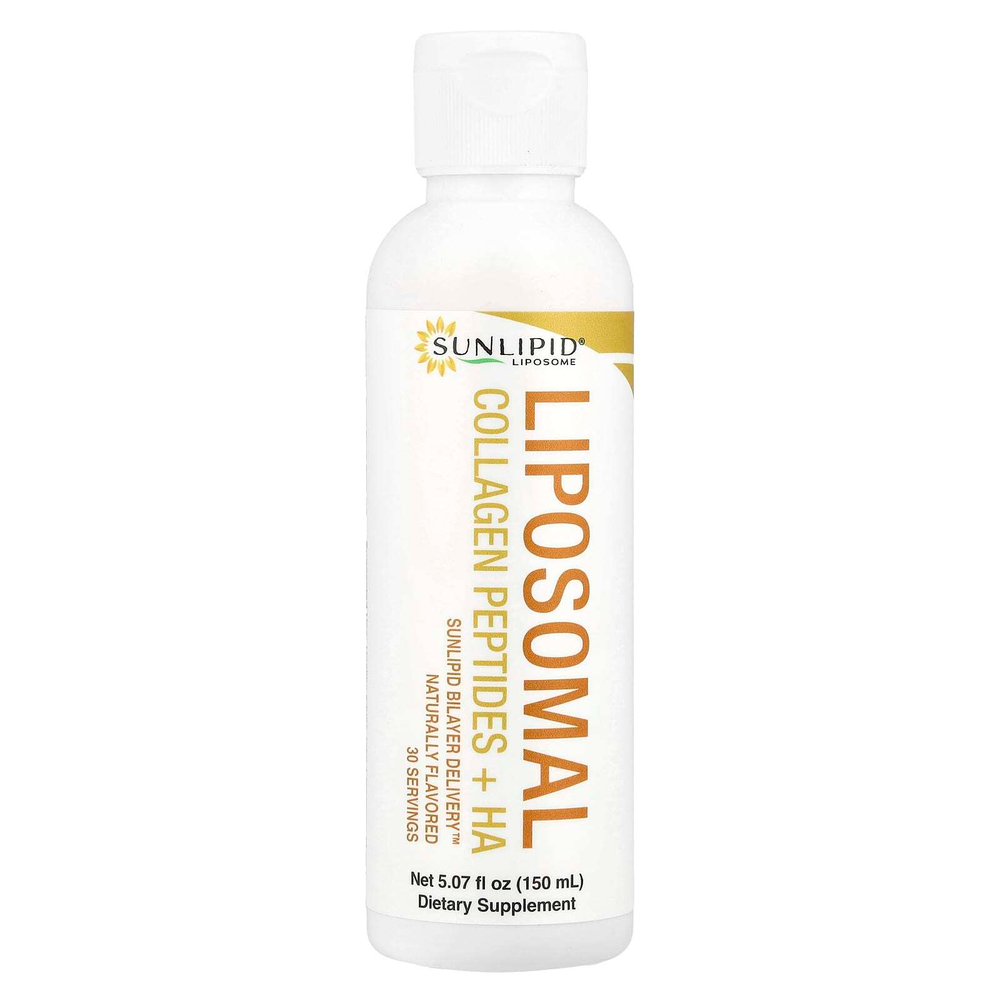 Sunlipid, липосомальные пептиды коллагена и гиалуроновая кислота, 150 мл (5,07 жидк. унции)