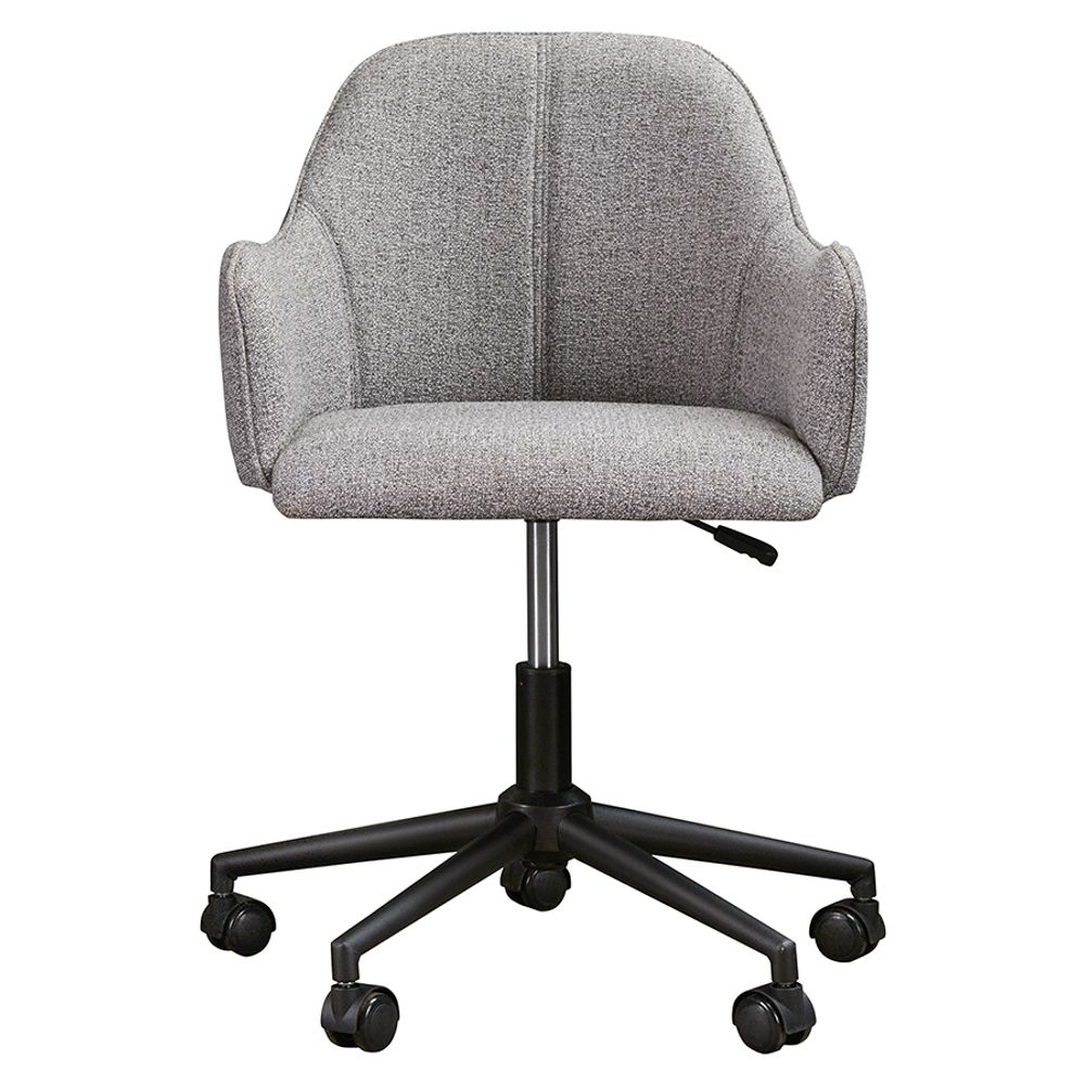 Кресло Isla, рогожка, серое