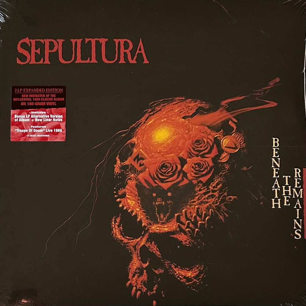 Sepultura - Beneath The Remains 2LP (Европа 2020г.)