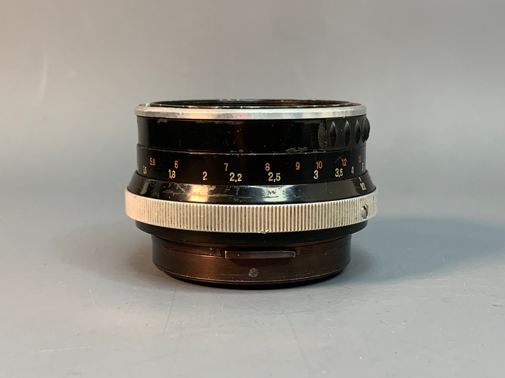 Biometar 2.8/80 налет внутри линзы